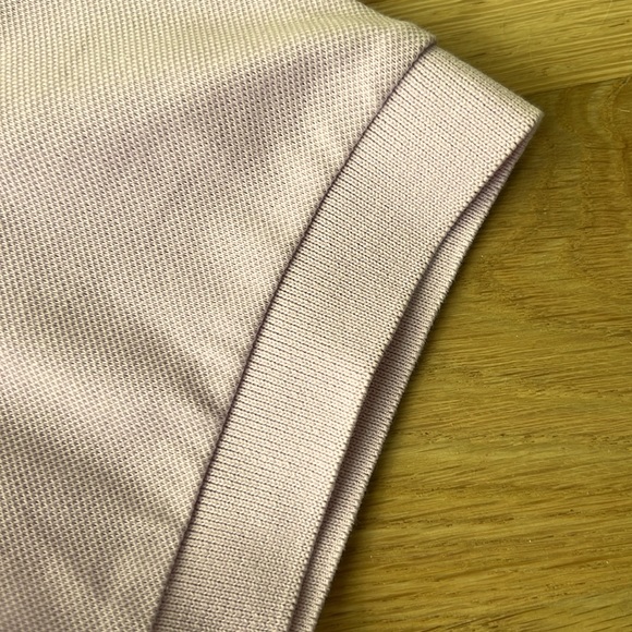 NWT Authentic Lacoste unisex polo. Size 6 (XL). Short sleeve. Pink. 100% Cotton. - Picture 8 of 8